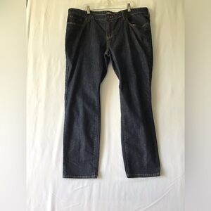 Old Navy Women's Dark Blue Straight Jeans